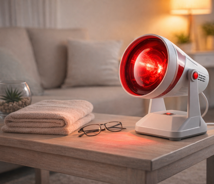 Lampa na podczerwień – na co pomaga i jak ją stosować w domu?